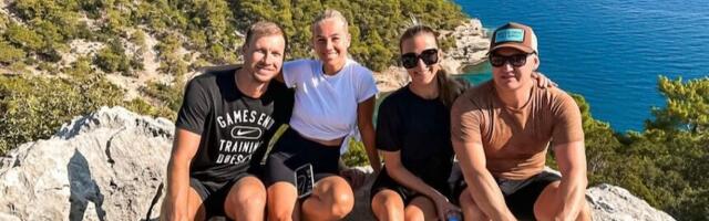 KUUMAD FOTOD: TANTSUSAATES osalevad Ragnar Klavan ja Kerttu Tänav elavad oma peredega unistuste elu