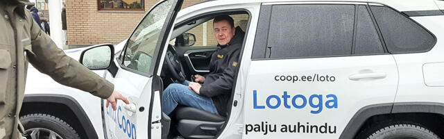 Coop Lotoga tuli Raplamaale teine auto