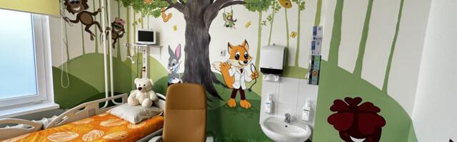 Viljandi haigla avas uuenduskuuri läbinud EMO lastetoa