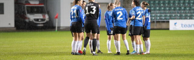 Стал известен календарь женской сборной Эстонии по футболу в Лиге наций УЕФА