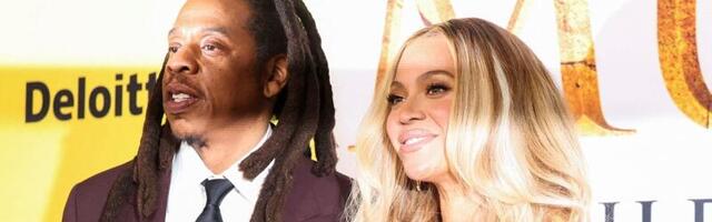 FOTOD | Täielikult murevaba_ vägistamisskandaali sattunud Jay-Z poseeris Beyoncé ja tütrega punasel vaibal