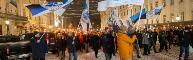 VÕIMAS GALERII | sajad inimesed koondusid tõrvikute alla