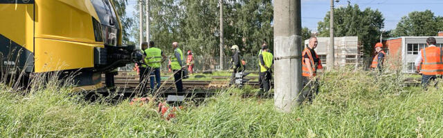 Riias oli rongiõnnetus