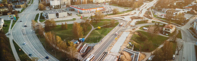 Tartus Sõpruse silla juures on esmaspäevast liiklusmuudatused