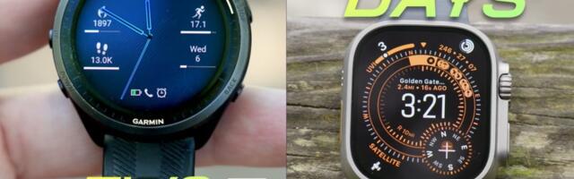 Weeks of battery vs. days: How Garmin helps runners