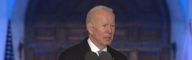 Reporter: Varssavis peetud Bideni kõne ajal pommitasid venelased rakettidega Lvivi linna Lääne-Ukrainas