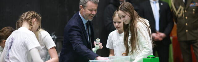 Galerii: Taani kuningapaar külastas Rakett69 teadusstuudiot