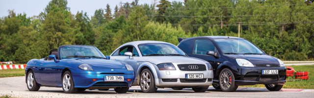 Audi vs Fiat vs Ford: testime kolme väga erinevat, lõbusat ja soodsat sportautot