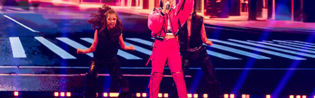 ФОТО и ВИДЕО: выступление Аннабелле Атс на "Детском Евровидении"