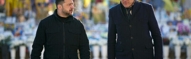 NATO peasekretär saabus üllatusvisiidile Kiievisse