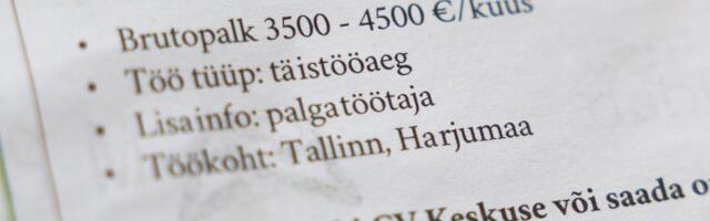 Parema palga lootuses. Inimesed proovivad õnne ja kandideerivad juhtivatele kohtadele 