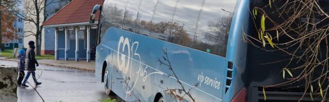 Käsipiduri unustamine viis bussi Nuutri jõe pervele