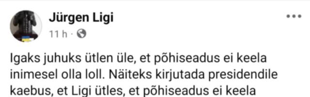 Reformi minister nimetas Eesti ema lolliks