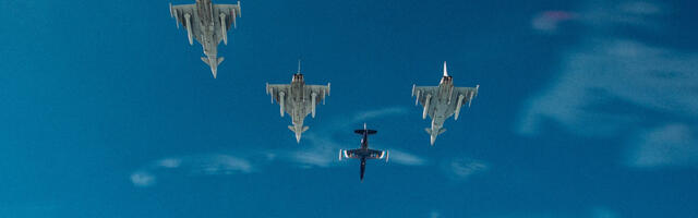 Liitlaste lennuvahendid harjutavad Eesti õhuruumis