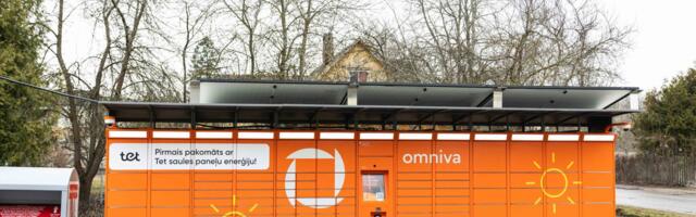 Omniva alustas pakiautomaatidele päikesepaneelide paigaldamise pilootprojekti