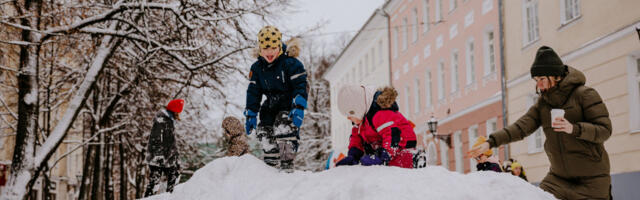 Tartus Annelinna raamatukogu juures avatakse vastlapäeval lumeskulptuurid 