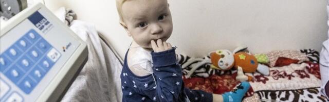 Kiievi suurim lastehaigla suure surve all