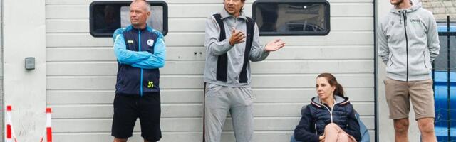 FOTOD | Tallinna Kalevi kolmandasse võistkonda registreeritud Jari Litmanen elas Sõle staadionil poegadele kaasa
