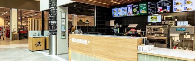 Hesburger avas T1 keskuses restorani