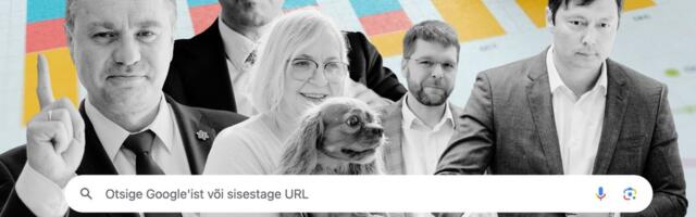 Isamaad otsitakse Google’ist kõige rohkem, huvi EKRE ja Keskerakonna vastu kogub hoogu