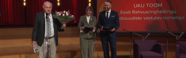 Kuldmikrofoni pälvis rahvusringhäälingu raadiouudiste toimetaja Uku Toom