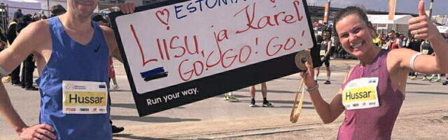 Liis-Grete ja Karel Hussar uuendasid poolmaratoni isiklikku rekordit