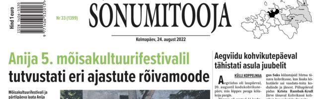 Sõnumitoojas 24. augustil