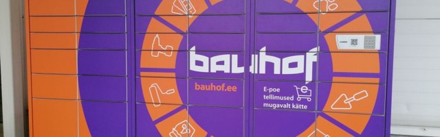Bauhof tõi turule pakiautomaadid