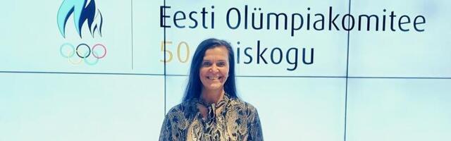 Helen Nelis-Naukas sai olümpiakomiteelt teenetemärgi