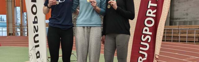 Meda­leid Har­ju­maa noor­te tal­vis­telt meist­ri­võist­lus­telt ker­ge­jõus­ti­kus