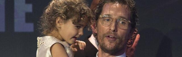 VÕRDLE | Nagu kaks tilka vett! Matthew McConaughey ja ta abikaasa tütar on kui ema suust kukkunud