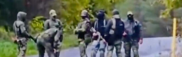 VIDEO Relvastatud rohelised mehikesed ilmusid Eesti piirile