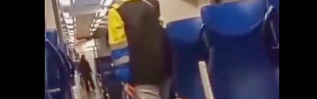 VIDEO: Ukraina naine vehkis Poola rongis noaga, visati välja NB! Nõrganärvilistele mittesoovitav