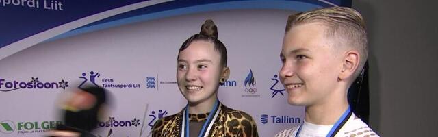 Reporter: Selgusid võistlustantsu Eesti meistrid