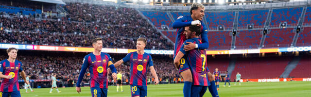 Tagasi koju jõudnud Barcelona võitis kindlalt