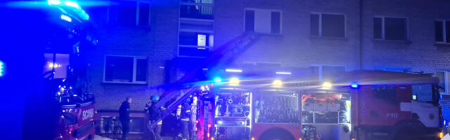 Viljandis hukkus sotsiaalmaja tulekahjus inimene