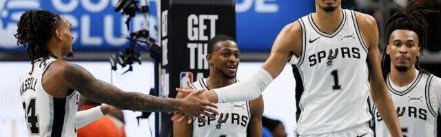 Spurs alistas NBA tippude vastasseisus Pistonsi