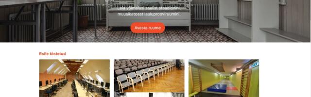 Tartu linn koondab väljaüüritavad ruumid ühtsesse infosüsteemi