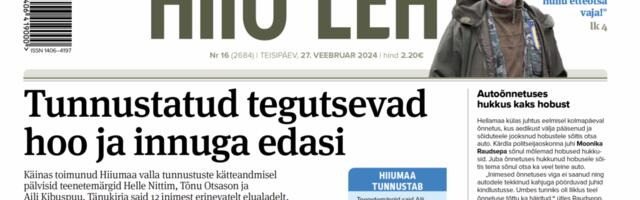 DIGILEHT | Hiiu Leht 27. veebruaril