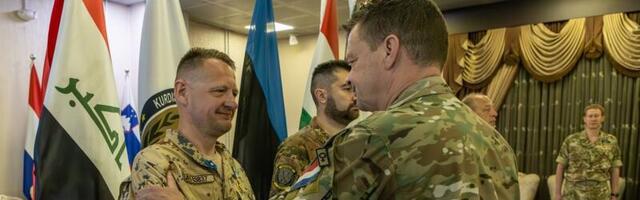 Eesti kaitseväelane pälvis Iraagis Ameerika Ühendriikide kaitseministri medali