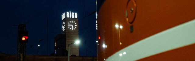 Elroni rong jõudis esmakordselt Riia keskraudteejaama