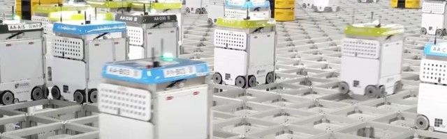 Robotite kokkupõrge põhjustas Ocado laohoones suure tulekahju