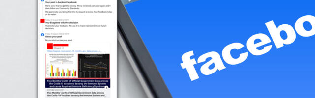 Facebook tunnistas, et eksis koroonavaktsiini ohtudest rääkiva postituse kustutamisel