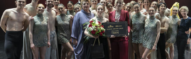 Galerii: rahvusvahelisel tantsupäeval anti Vanemuise balletitrupi liikmele välja esmakordne tantsuauhind