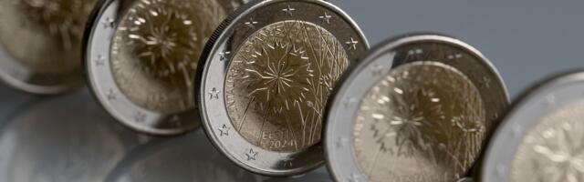 Eesti Pank lasi ringlusse rukkilillele pühendatud 2eurose