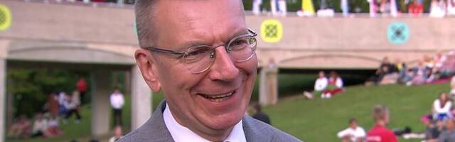 Läti president Edgars Rinkēvičs: rõõm laulust on omane nii lätlastele kui eestlastele