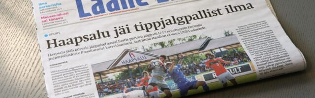 Laupäevane Lääne Elu jõuab mitmesse postkasti teisipäeval