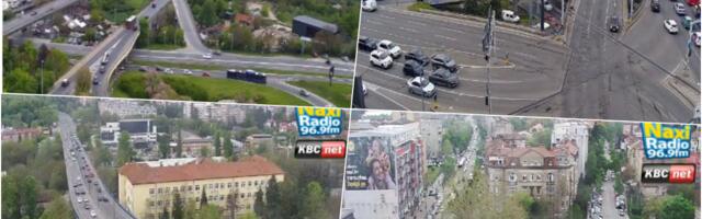 GAZELA KRCATA, BRANKOV PUN, ALI SVE TEČE: Na Pančevcu i Plavom mostu nema kolona, ovako jutros izgleda saobraćajni špic u Beogradu (FOTO)