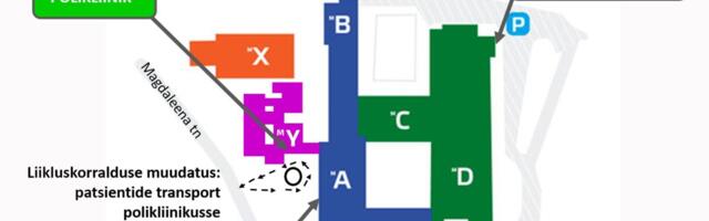 Magdaleena polikliinik ootab esmaspäevast patsiente ajutises moodullinnakus