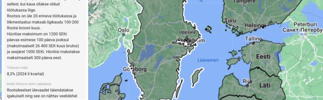 Milliseid toetusi makstakse töötutele naaberriikides? Interaktiivselt kaardilt saad olulise kiirelt teada!